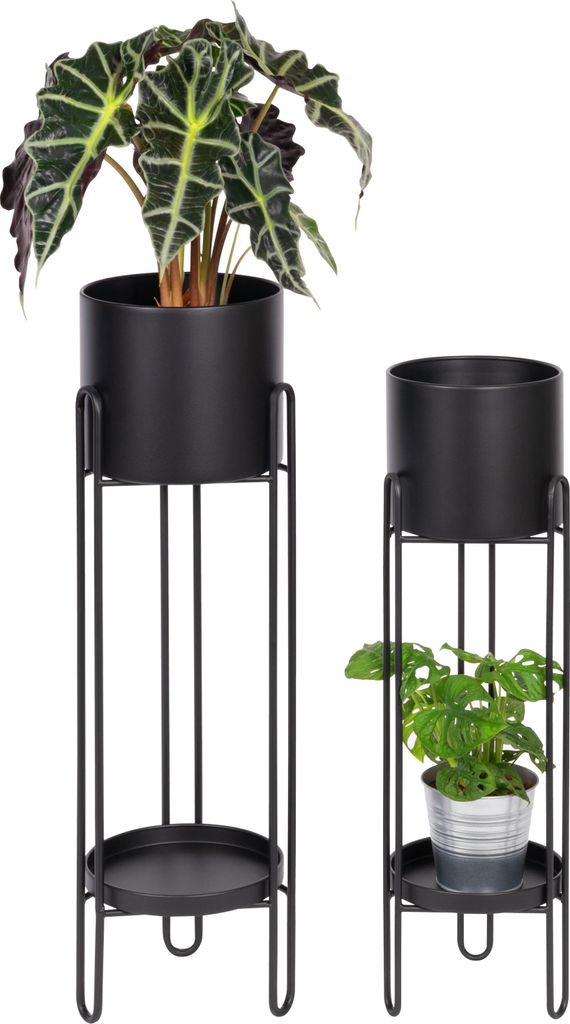 bremermann Lot de 2 tabourets à fleurs, support à fleurs en Image du produit 