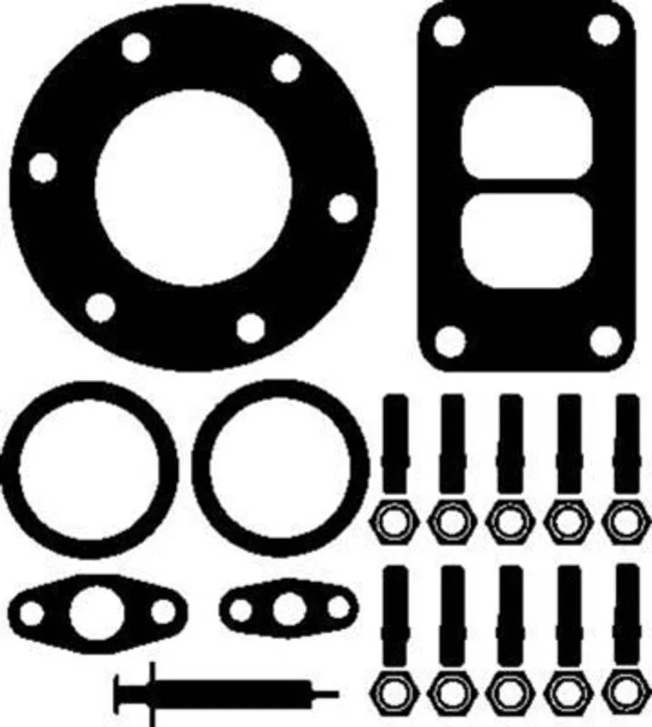 Kit complet montage turbocompresseur pour entretien Mercedes Actros MP3