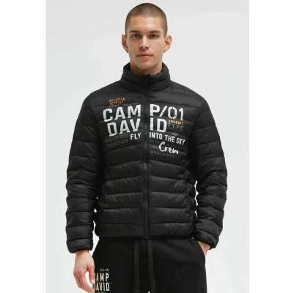 Camp David  Herren Steppjacke Größe:XL Farbe:schwarz Produktbild 