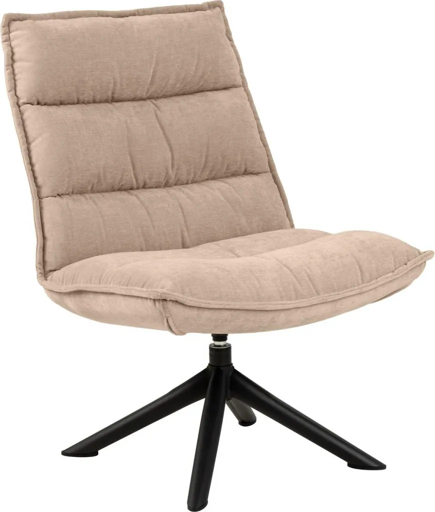 Fauteuil Lounge Blizzard Beige pour Coin Lecture - Salon Confortable