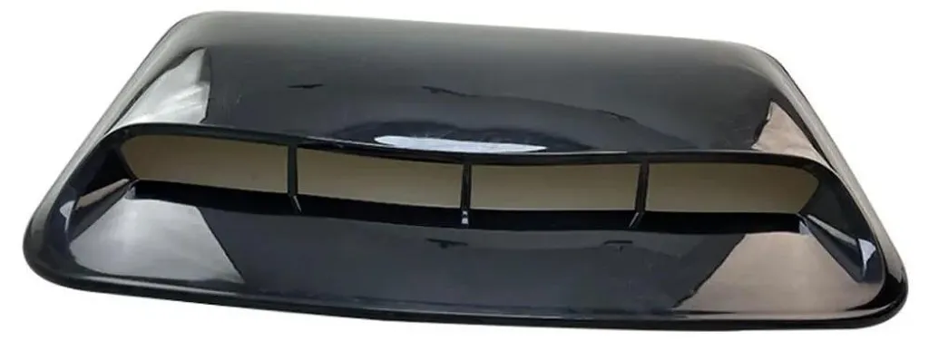 Prise d'Air de Capot Factice Universelle Noire - Décoration Auto Design