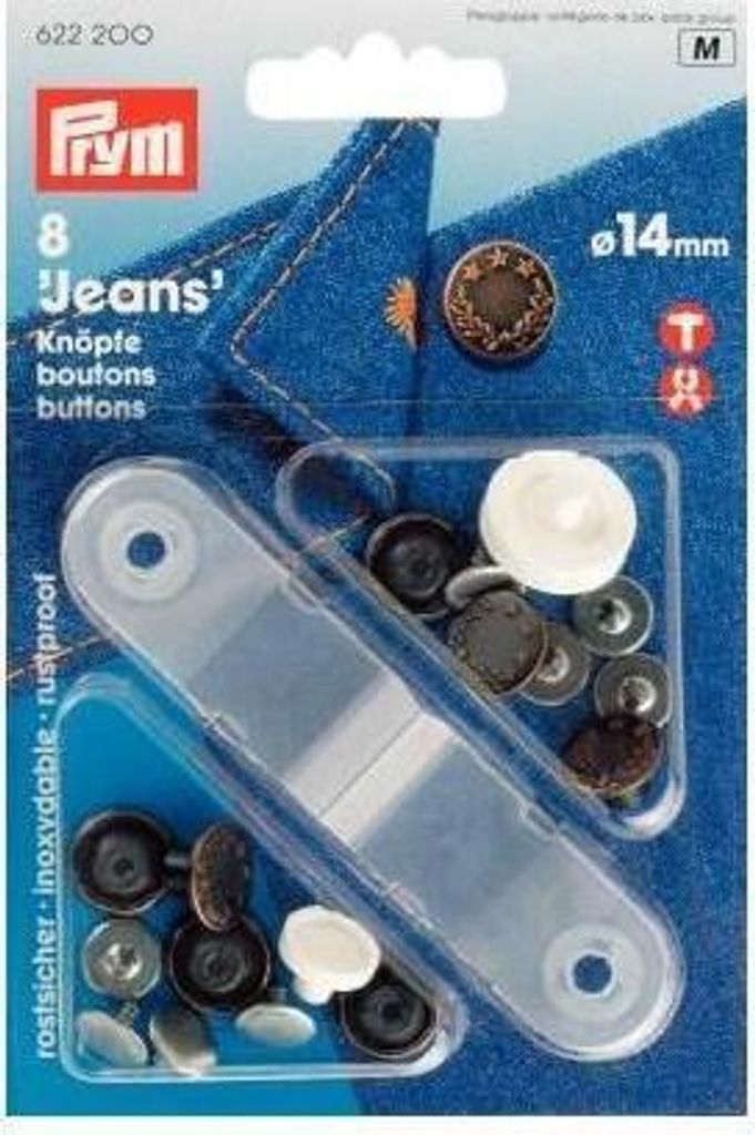 Prym NF-Jeans-Knöpfe Lorbeerkranz MS 14 mm altkupfer Produktbild 
