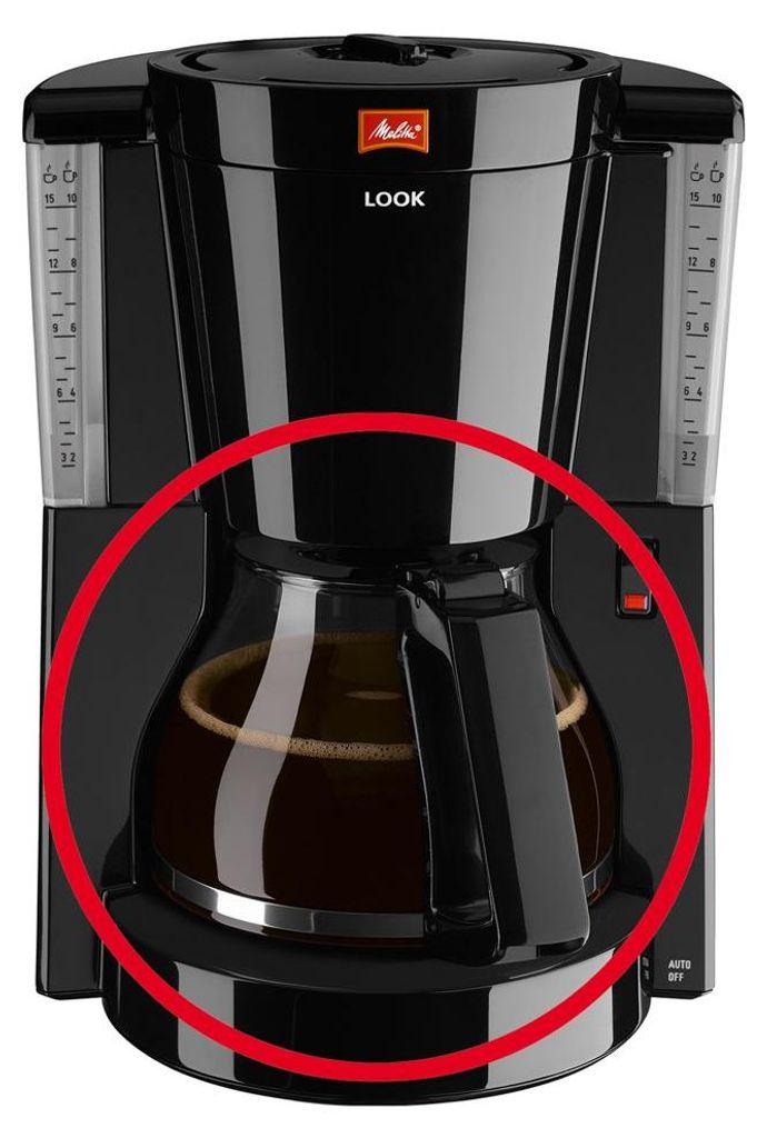 Melitta Koffiekan, glazen uitvoering, Look 4 Productafbeelding 