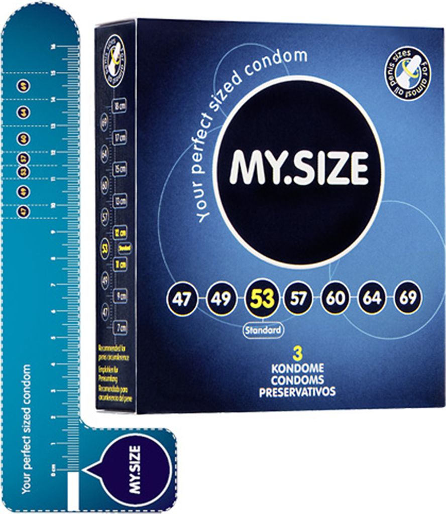 Moje velikost 3 Kondome 53 mm Obrázek produktu 