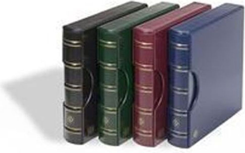 LEUCHTTURM Ringbinder EXCELLENT DE, im Classic Design inkl.Schutzkassette, schwarz