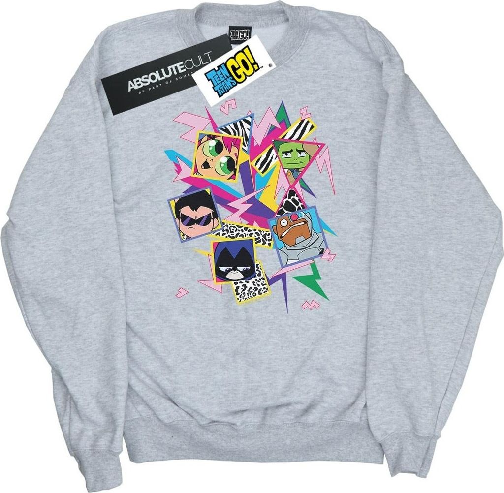 DC Comics - "Teen Titans Go" Sweatshirt für Jungen BI38731 (116) (Grau)
