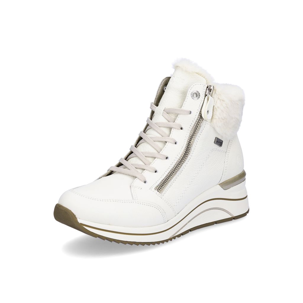Remonte Damen High-Top Sneaker weiß
