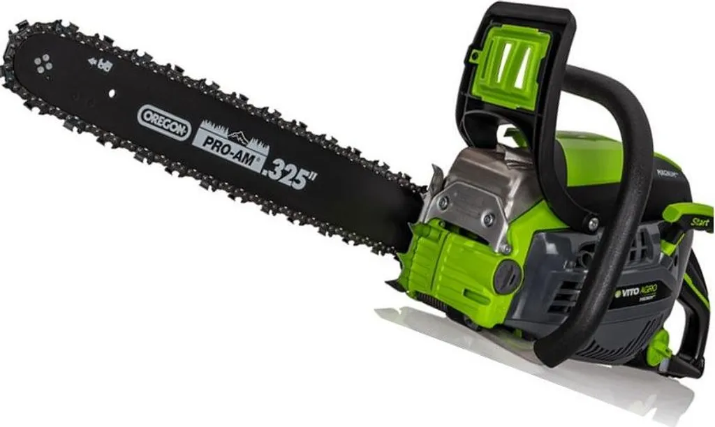 Tronçonneuse thermique 45cm3 pour Bois de Chauffage Guide OREGON 45cm