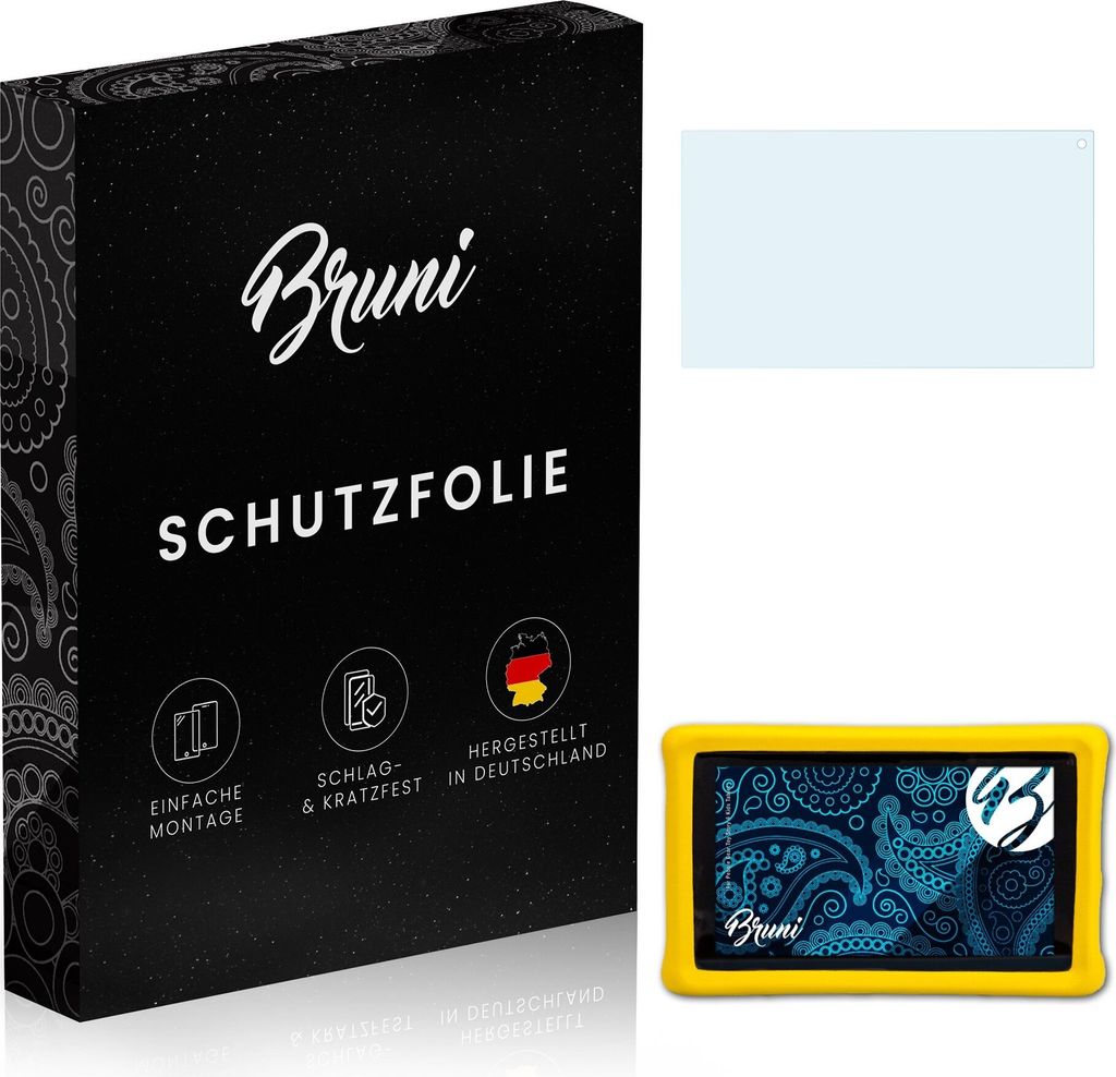 Bruni Basics-Clear 2x Schutzfolie kompatibel mit Pebble Gear Toy Story 4 Kids Tablet Folie