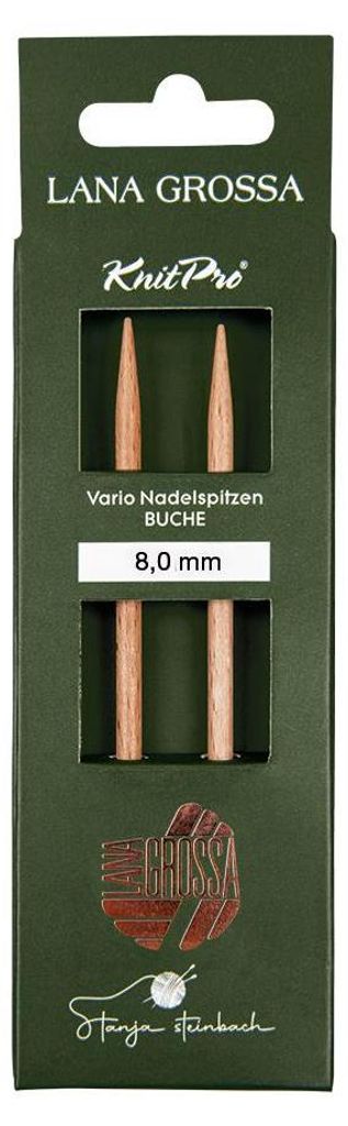 Lana Grossa - Nadelspitzen Vario Holz Buche lang 8,0mm Produktbild 