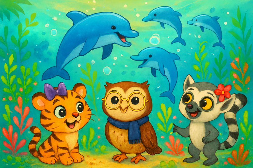 hansepuzzle 111992 - Tina, Ollie & Lulu - Unterwasserwelten Puzzle, 2000 Teile, Kinder, 90,0 x 60,0cm mit hochwertiger Aufbewahrung, Kartonbox & Be...