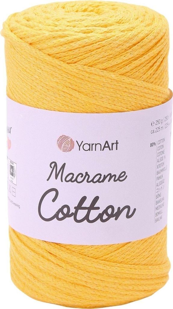 Yarn Art Macrame Bavlna 2 mm 225 m 764 Špagát Obrázok produktu 