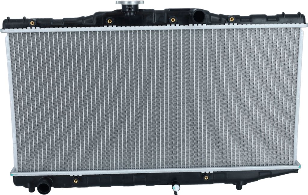 Kühler Motor Kühlrippen gelötet 658 - 325 mm Alu NRF für u.a. TOYOTA COROLLA