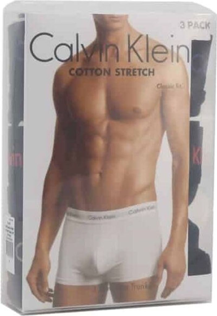 3 boxer CALVIN KLEIN Mod. U2664G Nero/Grigiobianco Taglia: Immagine del prodotto 