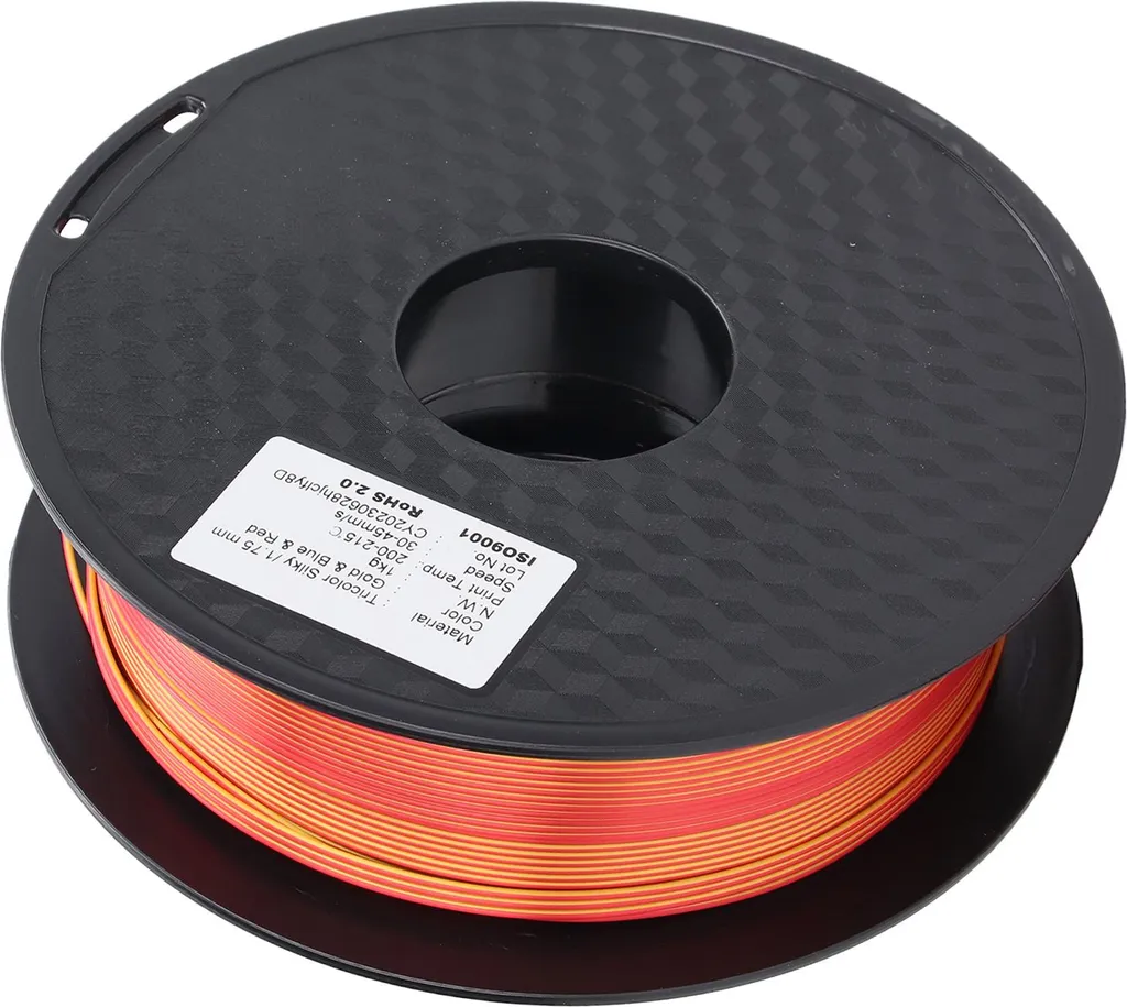 Filament PLA 1.75mm Or Bleu Rouge souple pour impression 3D de précision - 8