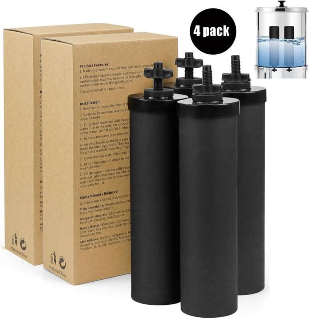 balení 4 filtrů pro gravitační filtrační systémy, Obrázek produktu 