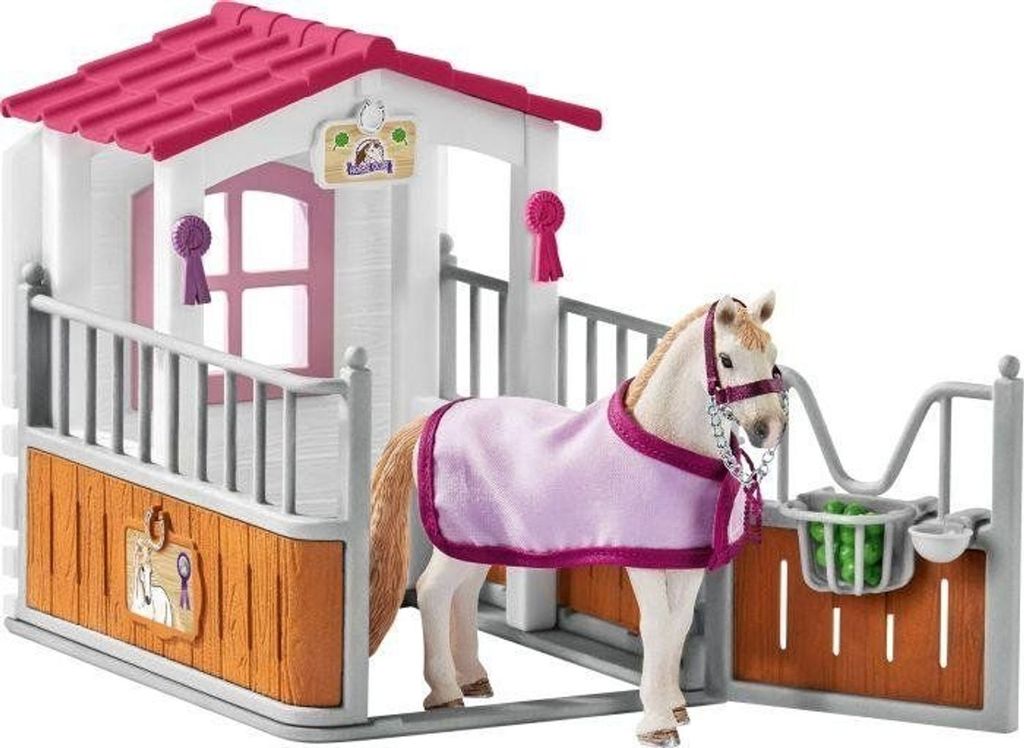 Boks dla konia Schleich z klaczą Lusitano; 42368 Zdjęcie produktu 