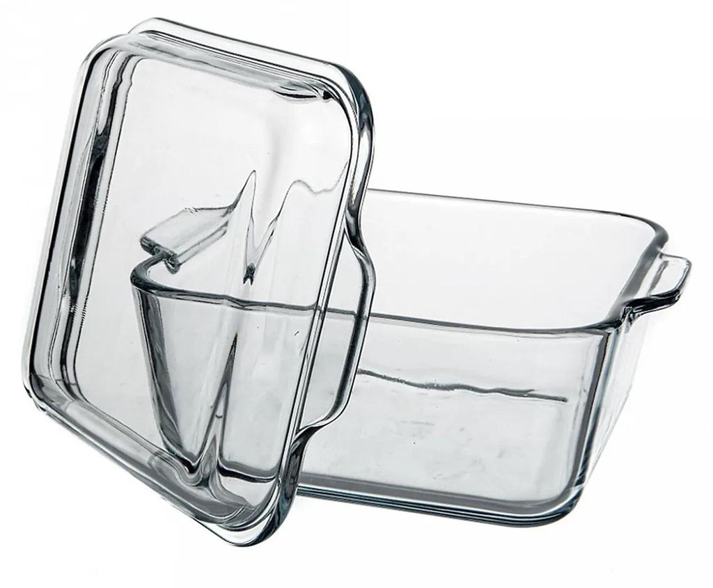 Borcam Backform quadratisch mit Glasdeckel, Ofen & Airfryer Produktbild 