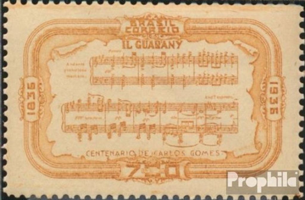 Briefmarken Brasilien 1936 Mi 449 gestempelt Gomes