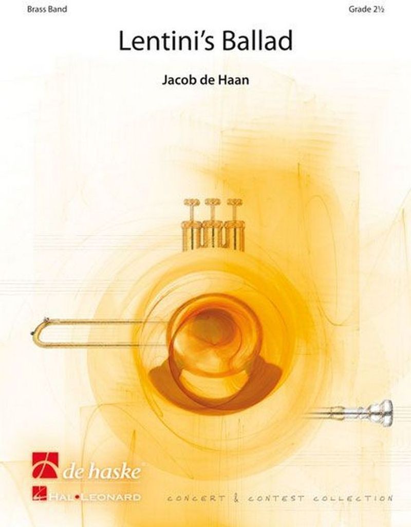 Jacob de Haan Lentini's Ballad Brass Band Partitur