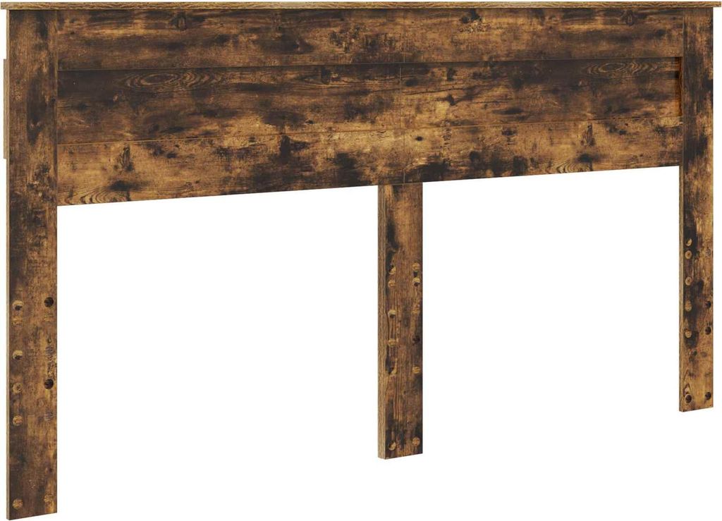 vidaXL Kopfteil Geräucherte Eiche 200 cm Holzwerkstoff
