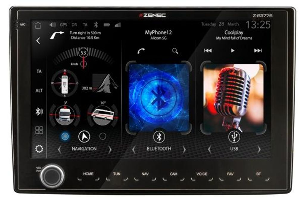 ZENEC Z-E3776 Infotainer per Fiat Ducato Android Auto Apple Immagine del prodotto 