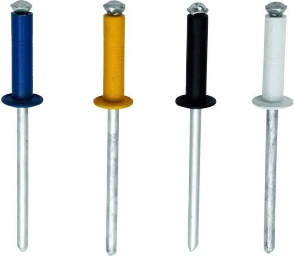 Kit Rivetti Automotive 4x16mm - 32 Pezzi Multicolore per Carrozzeria