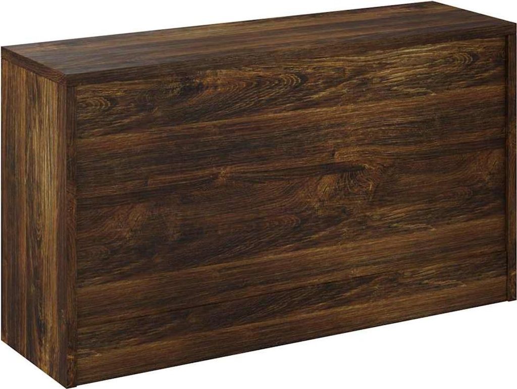vidaXL Schuhbank Räuchereiche 80x24x45 cm Holzwerkstoff