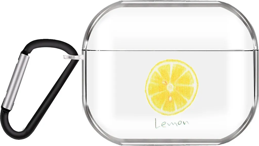 Custodia AirPods Pro Trasparente Limoni - Slim Fit Protection