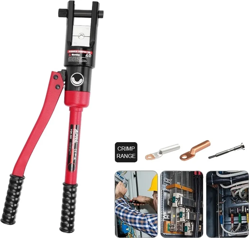 YQK-300 Pinza Idraulica Professionale | Crimpaggio Sicuro 120kN 12T