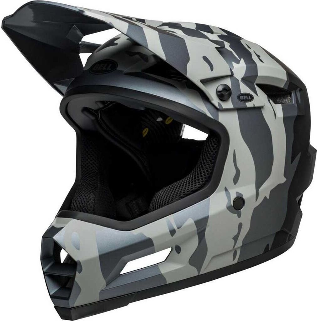 Bell Sanction 2 DLX Mips Fahrradhelm ravine matte gray/black 23 L Grau