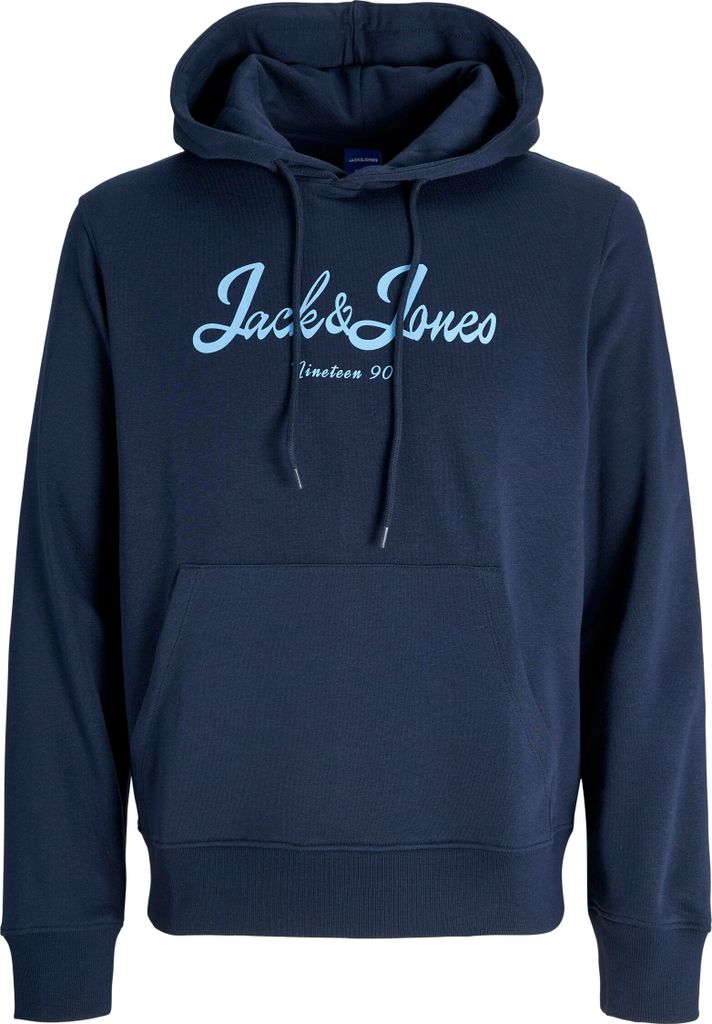 Jack & Jones Jor Time Sweat Hood   Blau - Große S Produktbild 