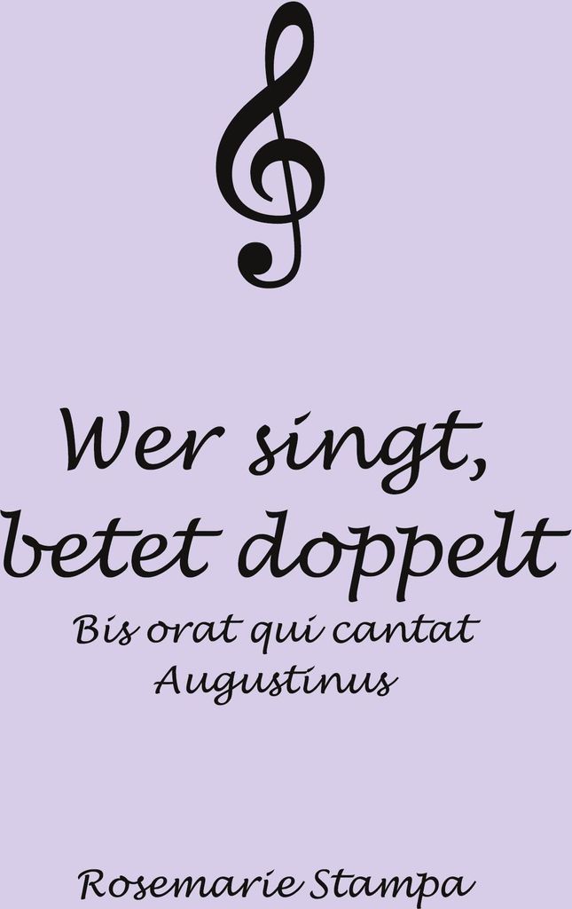 Wer singt, betet doppelt