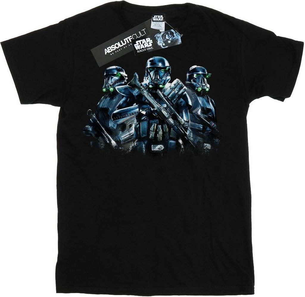 Star Wars - "Rogue One Death Trooper Squadron" T-Shirt für Herren BI45631 (XL) (Schwarz)