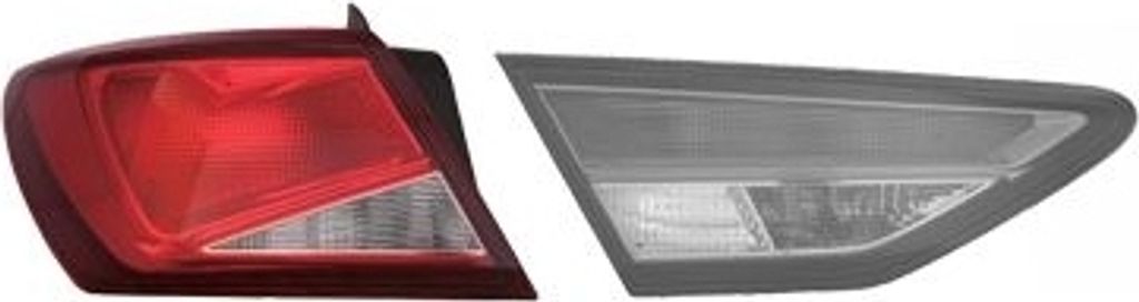 VAN WEZEL Rückleuchte Heckleuchte Links Äusserer für SEAT Leon Schrägheck (5F1) Leon SC (5F5) Leon Kasten / Schrägheck (5F1)