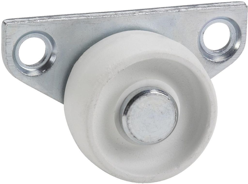 Bockrolle Kunststoff-Rad ø 30 mm Möbelrolle Produktbild 