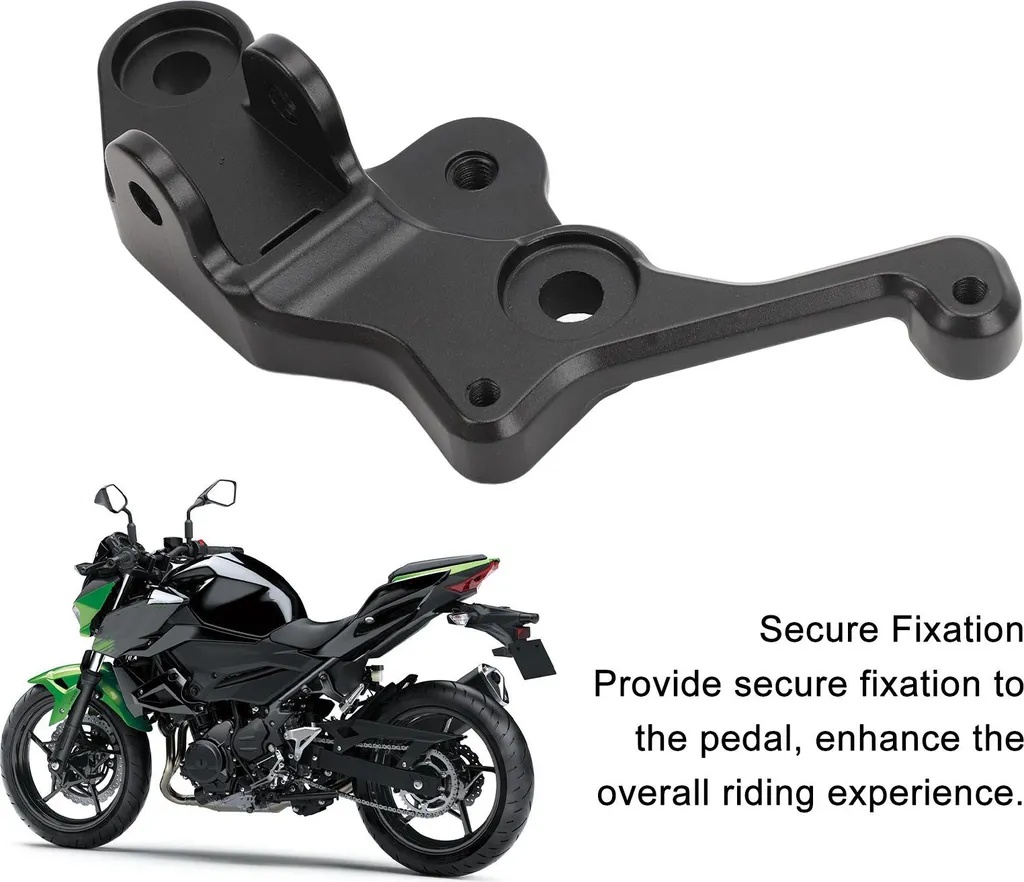 Support de repose-pied avant gauche en aluminium inoxydable moto Ø22mm