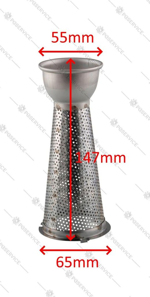 Imperia filtro cono setaccio imbuto inox spremi pomodoro Immagine del prodotto 