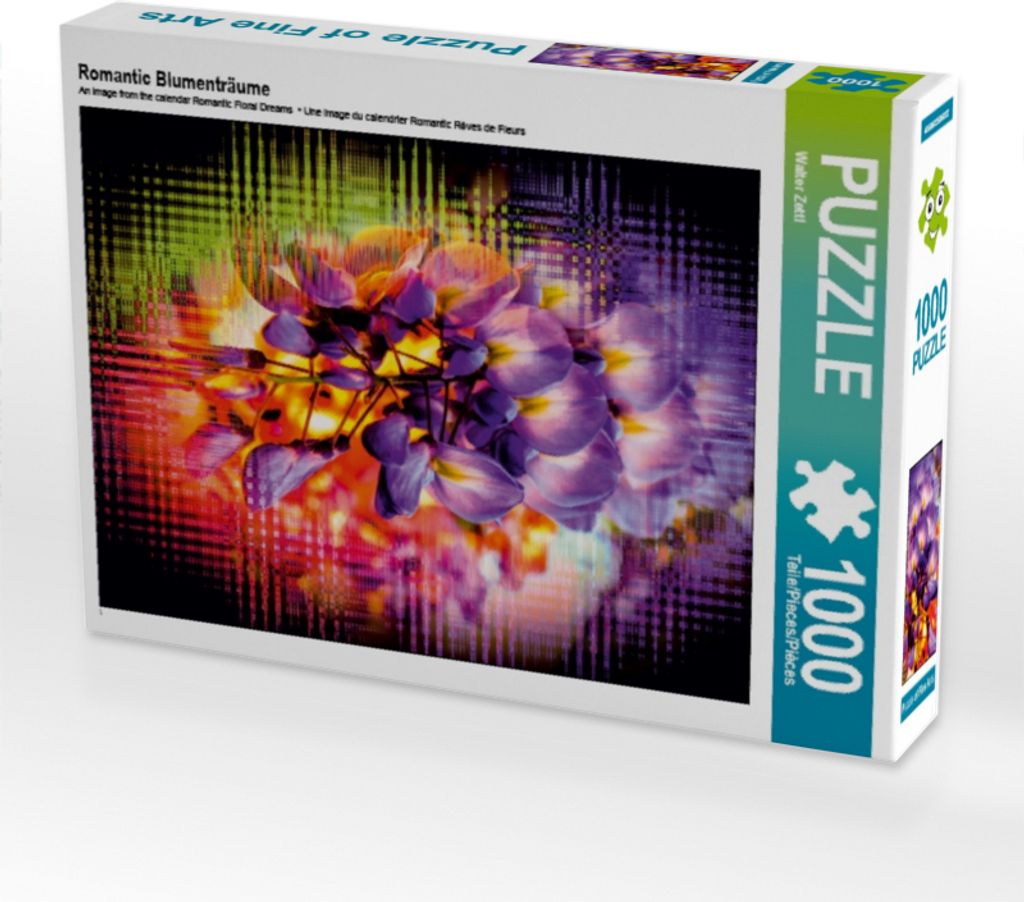 Calvendo Romantic Blumenträume 1000 Teile Puzzle hoch 480x640mm, Zettl Walter; 7336558
