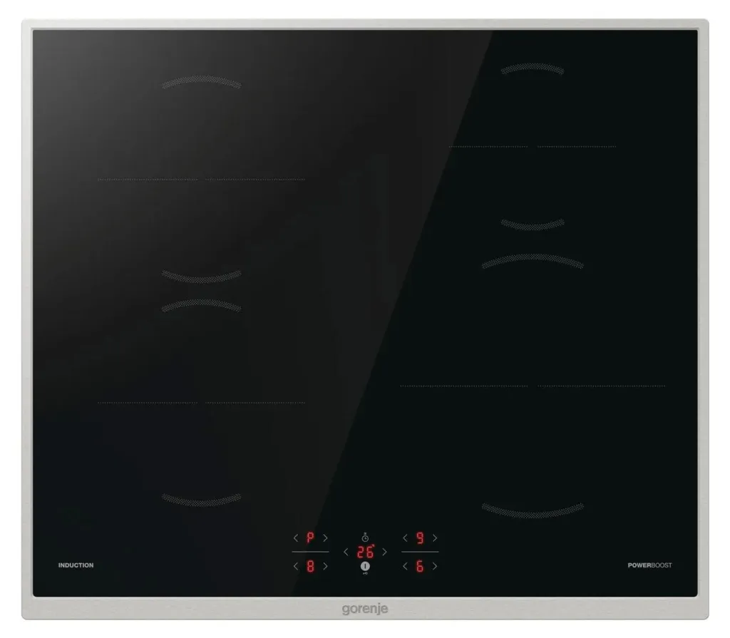 Plaque induction GI6401BX tactile avec booster et 4 zones de cuisson