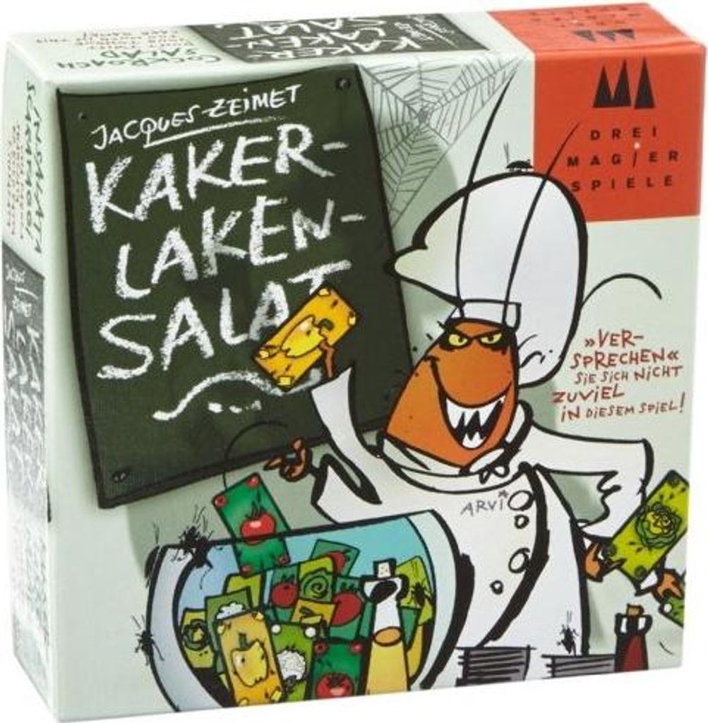 Drei Magier Kartenspiel Aktionsspiel Kakerlakensalat 40839