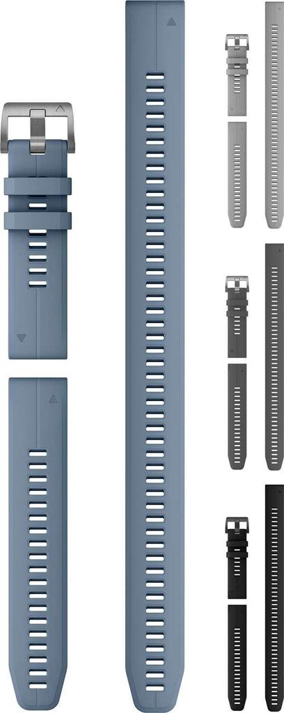 Garmin Quickfit® 22 Gurt Schwarz  Schwarz One Size Produktbild 
