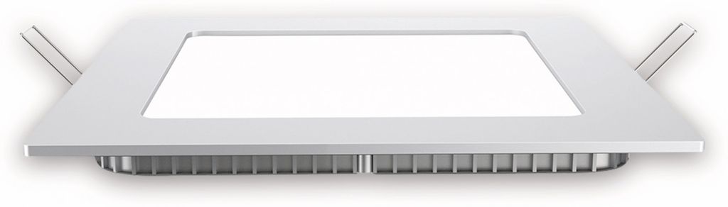 V-TAC LED Paneel Einbauleuchte Premium Serie 12W Eckig Warmweiß