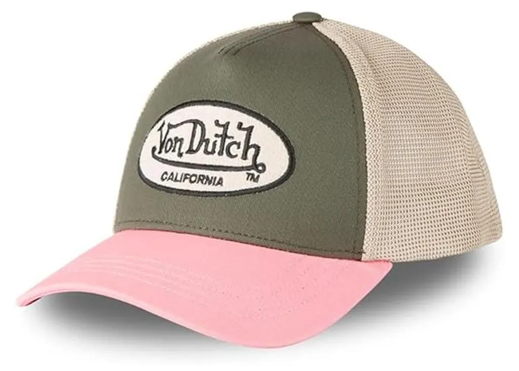 Casquette de Soleil Von Dutch Verte Respirante pour Été et Festivals