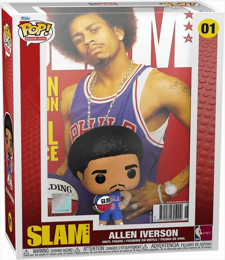 NBA SLAM - Allen Iverson 01 - Funko Pop! Magazine Covers Vinyl Figur