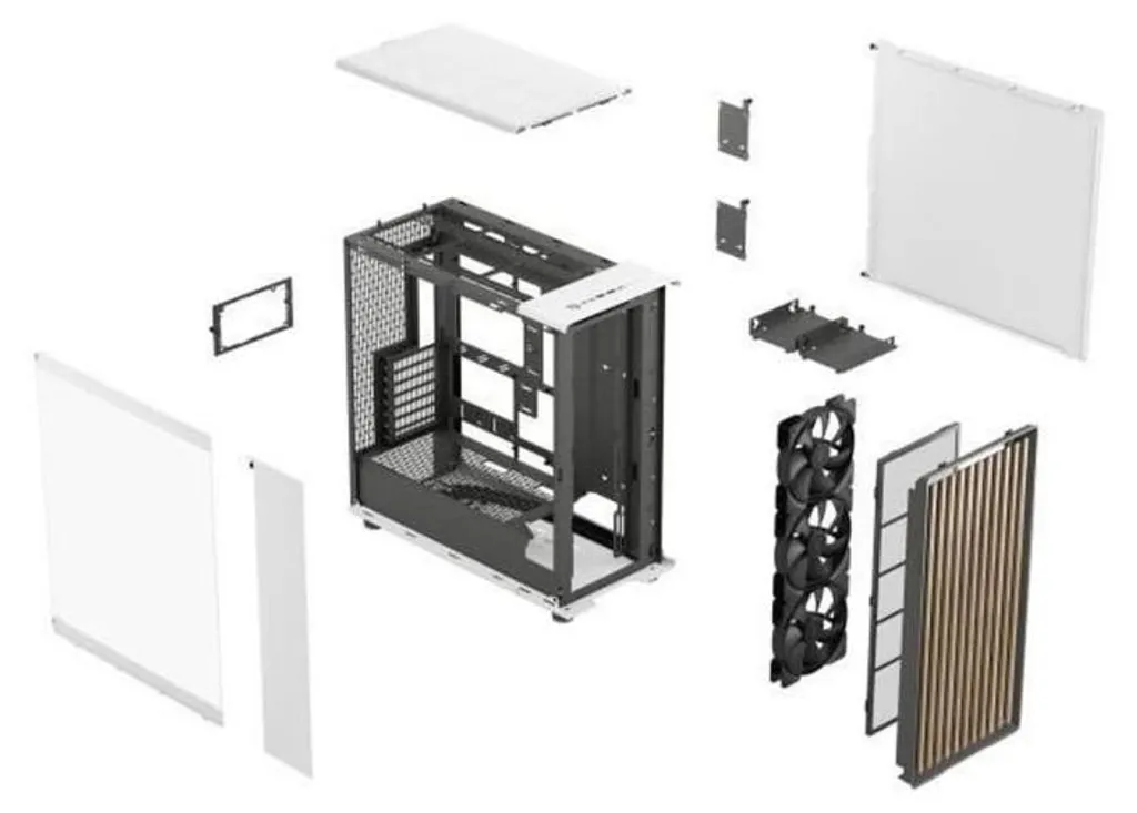 Boîtier PC grand format ventilé contre la surchauffe matérielle - 7