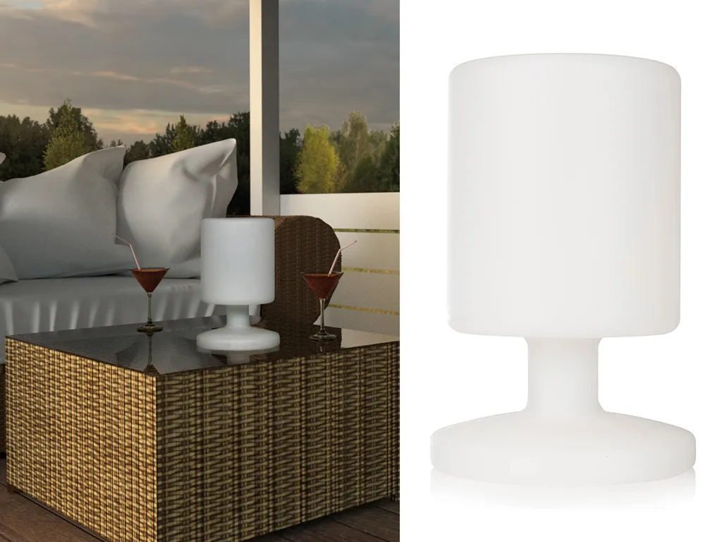 Éclairage de table LED pour dîner extérieur rechargeable et sans fil 5000 - 5