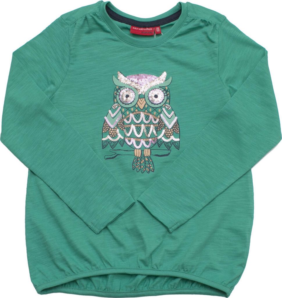 Salt & Pepper - Mädchen - Langarmshirt * Fabulous Owl * Eule