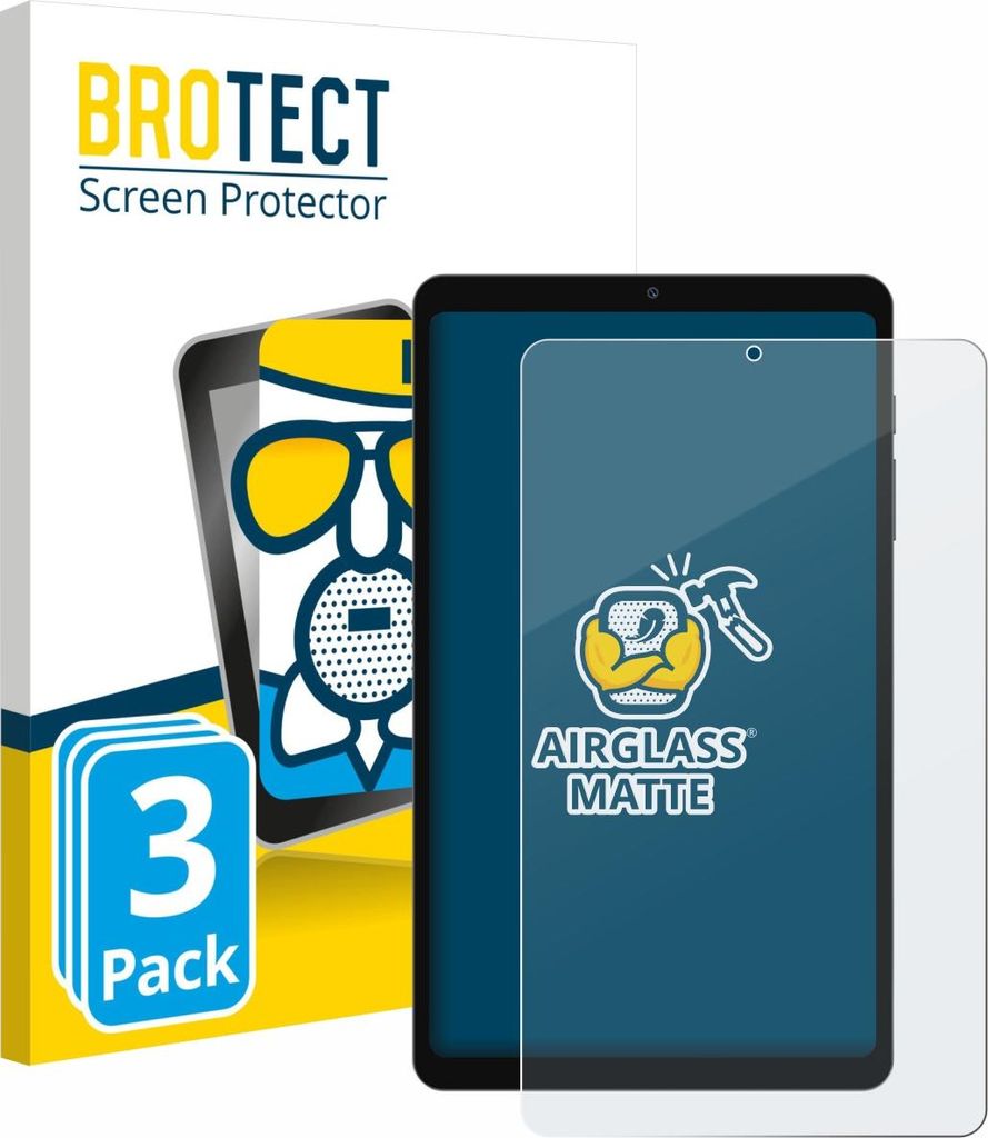 3x BROTECT Entspiegelungs Schutzglas für Blackview Link 2 8.68" Schutzfolie Panzer Folie Glas Display Schutz matt