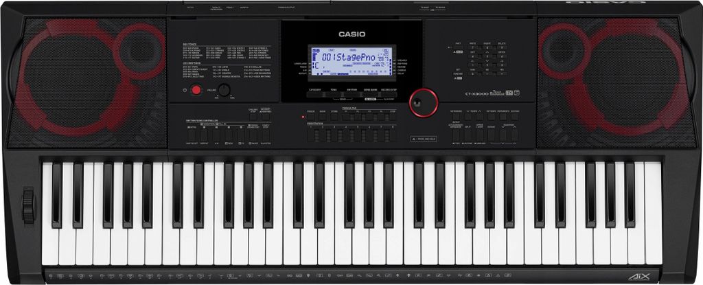 Casio CT-X3000 Keyboard mit Touch Response